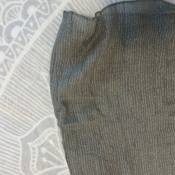 GRAY GREY INFINITY SCARF FREE WITH FULL PRICE BUNDLE $50 PURCHASE SHEER CUTE 321 - Picture 7 of 9